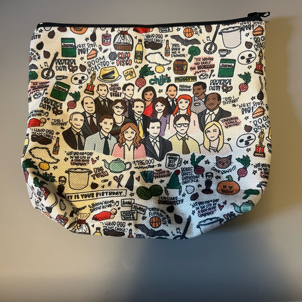 The Office Michael Scott pencil bag toiletries Zipper Pouch